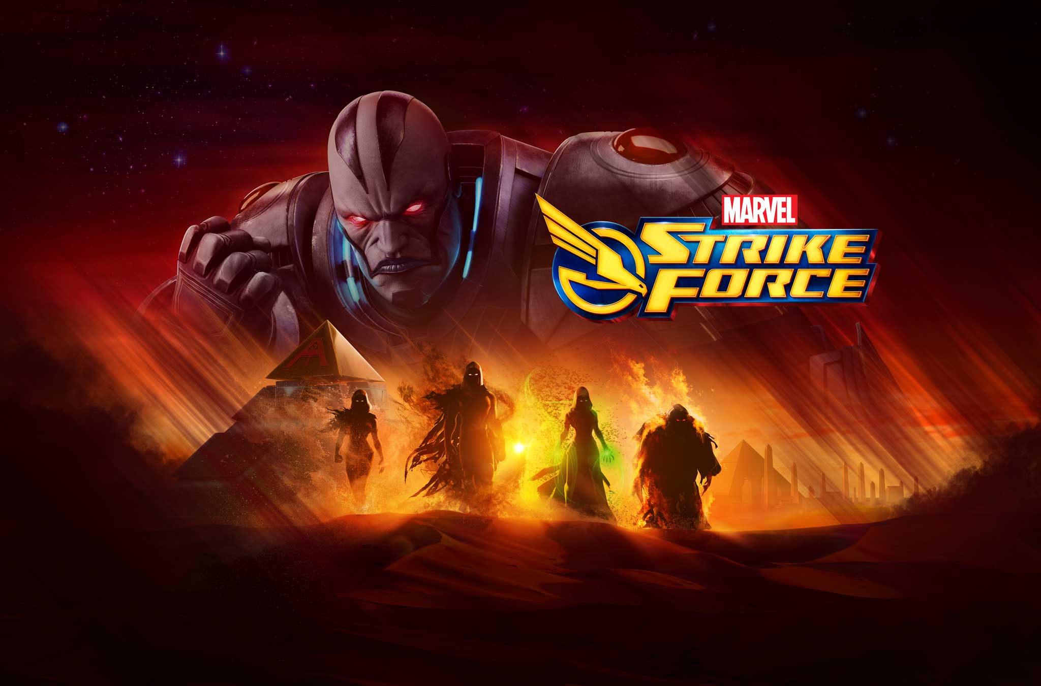 Marvel Strike Force - X-Men screenshots only.